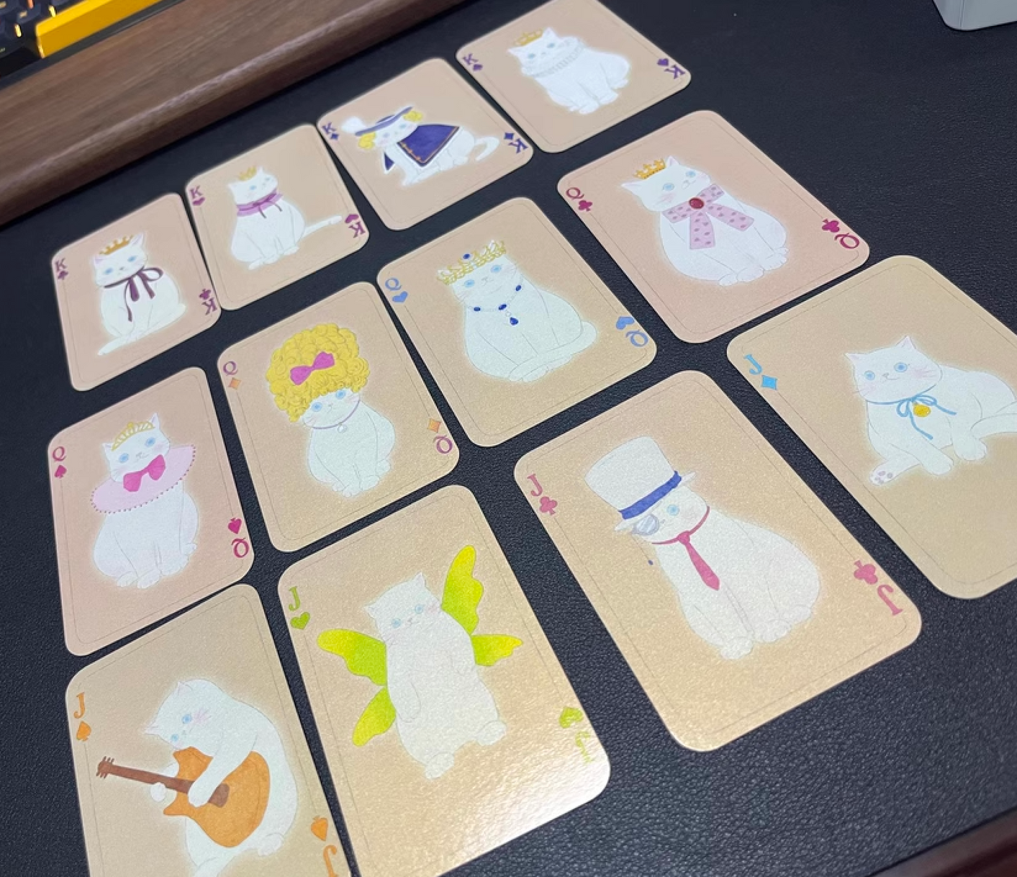 Purrfect Poker Playing Cards – Macaron Cat Edition