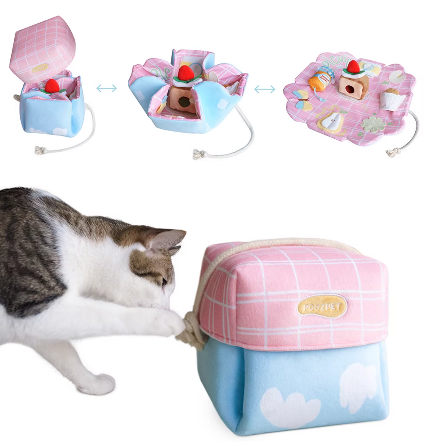 POOZPET Paws Sniffle Picnic Box